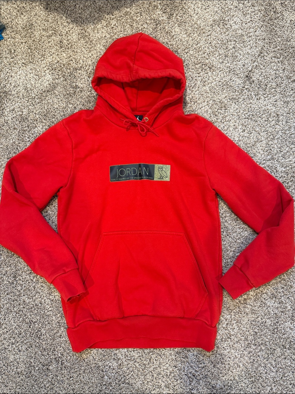 Air Jordan x October’s very own OVO Red Pullover Hoodie